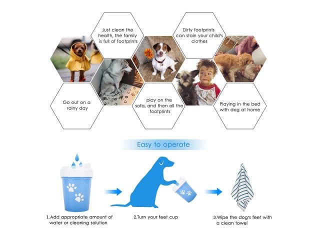 Duggido Dog Supplies Duggido Mud Buster Portable Dog Paw Cleaner Mud Buster Portable Dog Paw Cleaner | Duggido