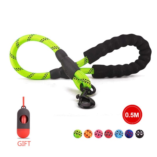 Duggido Dog Supplies 0.5M green / Reference picture Duggido Strong-Dog Leash for pulling dogs