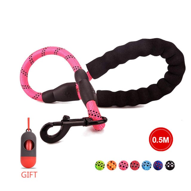 Duggido Dog Supplies 0.5M pink / Reference picture Duggido Strong-Dog Leash for pulling dogs