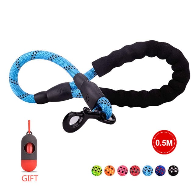 Duggido Dog Supplies 0.5M Sky Blue / Reference picture Duggido Strong-Dog Leash for pulling dogs
