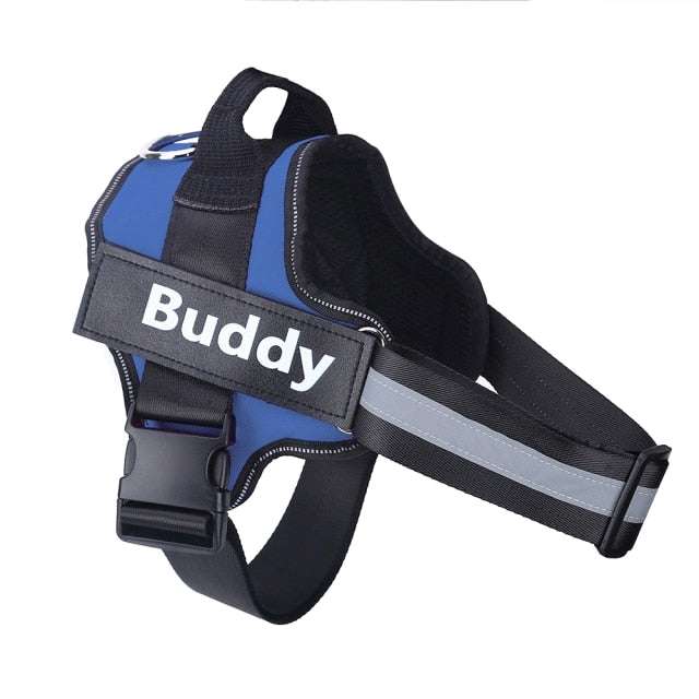 Duggido Dog Supplies blue / XS No Pull Personalized Dog Harness  - Duggido