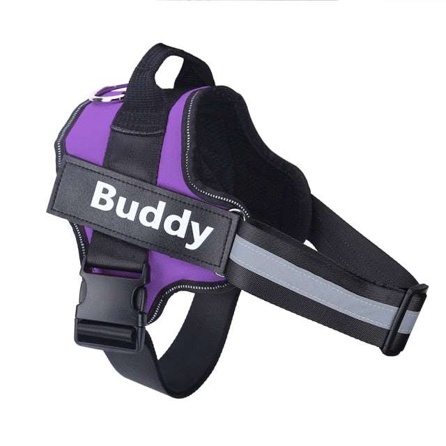 Duggido Dog Supplies purple / XS No Pull Personalized Dog Harness  - Duggido